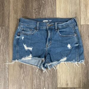 Old navy boyfriend jean shorts